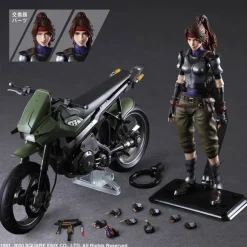 Final Fantasy VII Remake: Play Arts Kai Jessie & Motor Bike Set