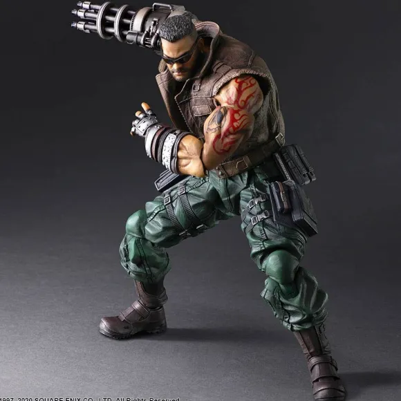 Final Fantasy VII Remake Play Arts Kai Barret Wallace Version 2