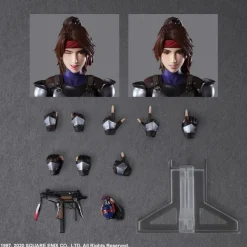 Final Fantasy VII Remake: Play Arts Kai Jessie, Cloud & Motor Bike Set