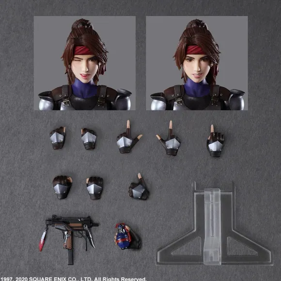 Final Fantasy VII Remake: Play Arts Kai Jessie, Cloud & Motor Bike Set