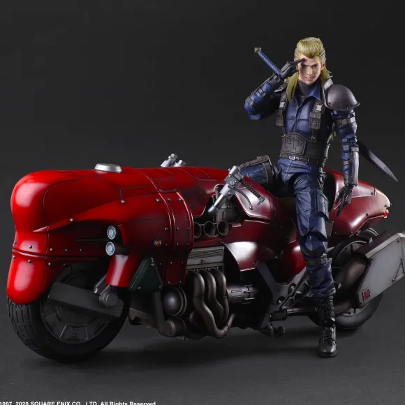 Final Fantasy VII Remake PLAY ARTS Kai Roche & Bike Set