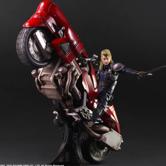 Final Fantasy VII Remake PLAY ARTS Kai Roche & Bike Set