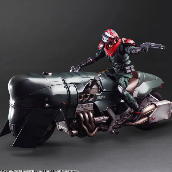 Final Fantasy VII Remake PLAY ARTS Kai Advanced Bike Guard & Bike Set