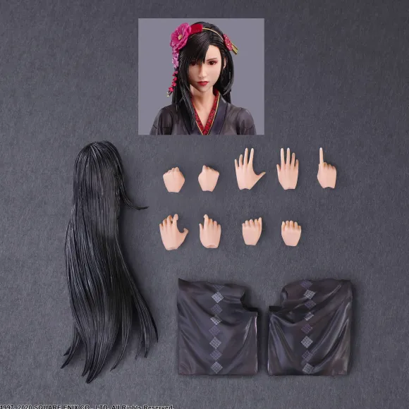 Final Fantasy VII Remake PLAY ARTS Kai Tifa Lockhart -Exotic Dress Ver.-