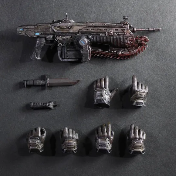 Gears of War Play Arts Kai Marcus Fenix