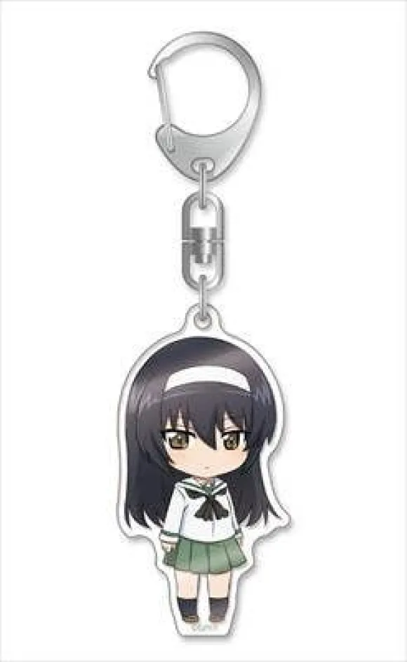 Girls und Panzer das Finale: Nendoroid Plus Acrylic Keychain Mako Reizei