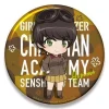 Girls und Panzer das Finale: Nendoroid Plus Big Can Badge Hosomi
