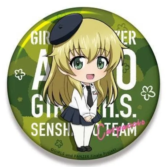 Girls und Panzer das Finale: Nendoroid Plus Big Can Badge Carpaccio