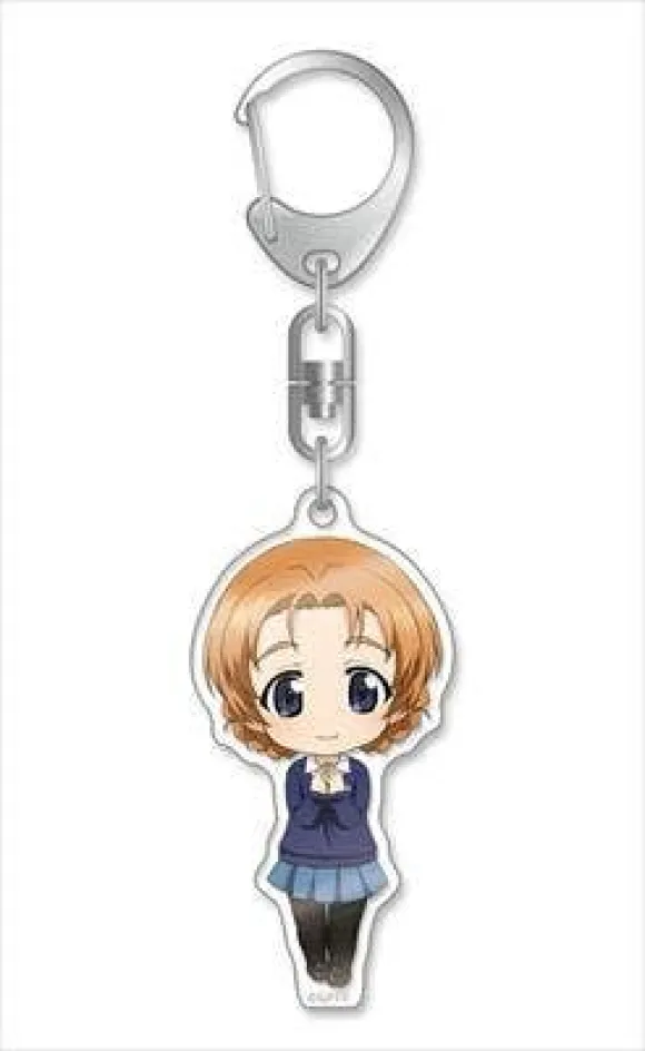 Girls und Panzer das Finale: Nendoroid Plus Acrylic Keychain Orange Pekoe