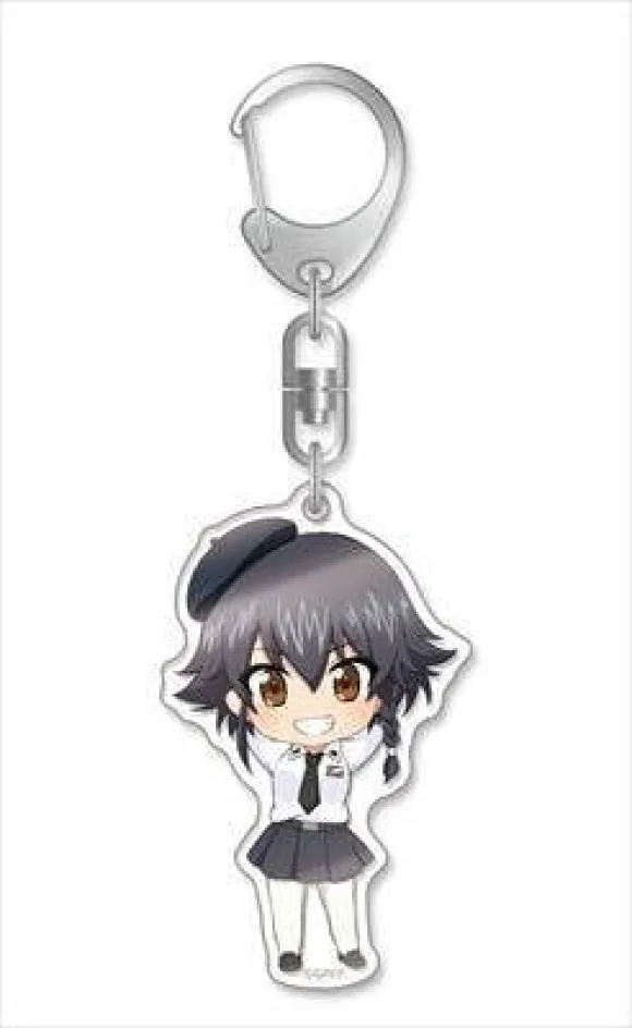 Girls und Panzer das Finale: Nendoroid Plus Acrylic Keychain Pepperoni
