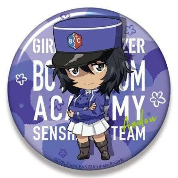 Girls und Panzer das Finale: Nendoroid Plus Big Can Badge Ando
