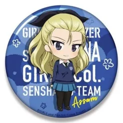 Girls und Panzer das Finale: Nendoroid Plus Big Can Badge Assam