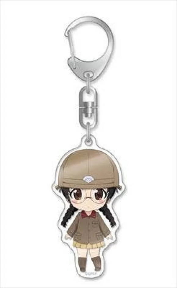 Girls und Panzer das Finale: Nendoroid Plus Acrylic Keychain Fukuda
