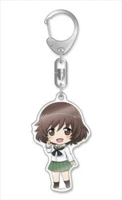Girls und Panzer das Finale: Nendoroid Plus Acrylic Keychain Yukari Akiyama