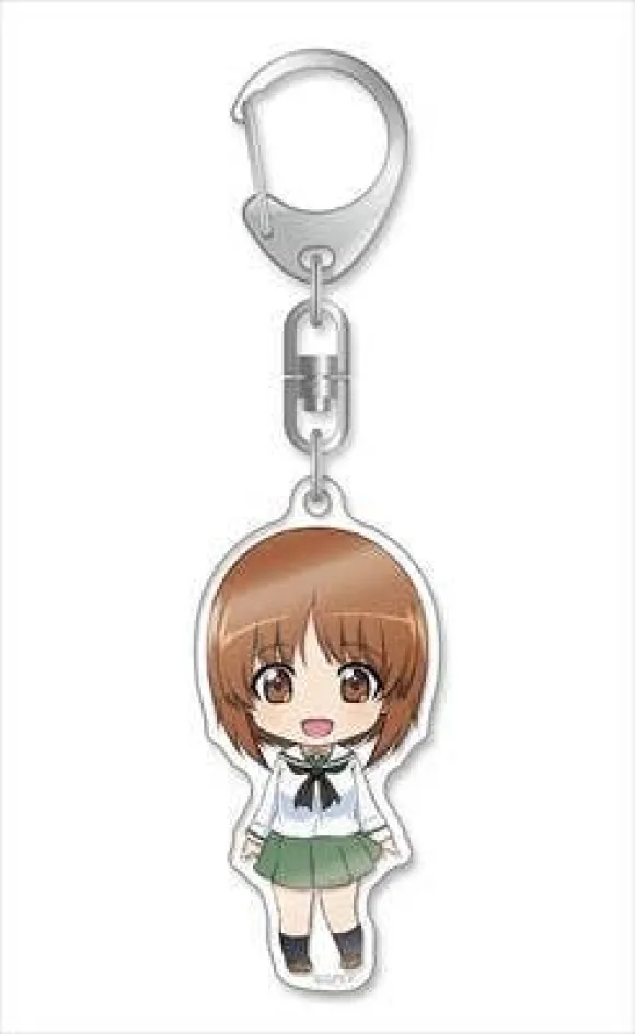 Girls und Panzer das Finale: Nendoroid Plus Acrylic Keychain Miho Nishizumi