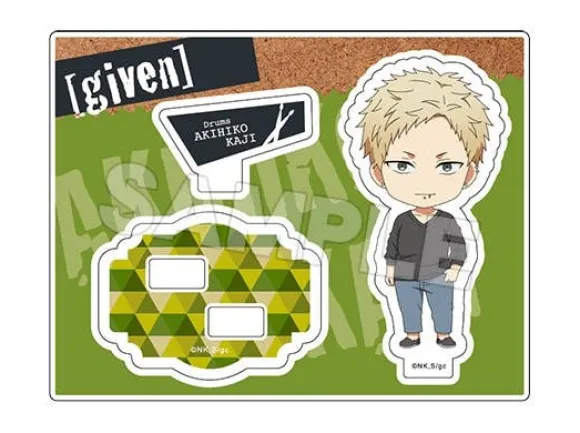 Given: Nendoroid Plus Acrylic Stand Akihiko Kaji
