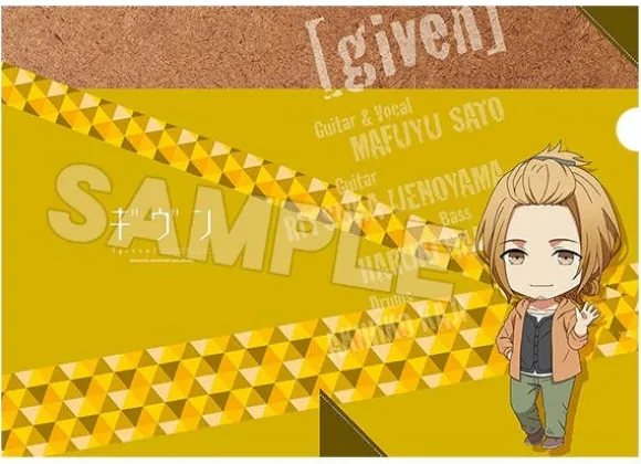 Given: Nendoroid Plus Clear File Haruki Nakayam