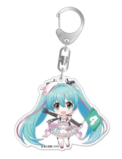 Hatsune Miku GT Project: Racing Miku 2019 Ver. Nendoroid Plus Acrylic Keychain 1