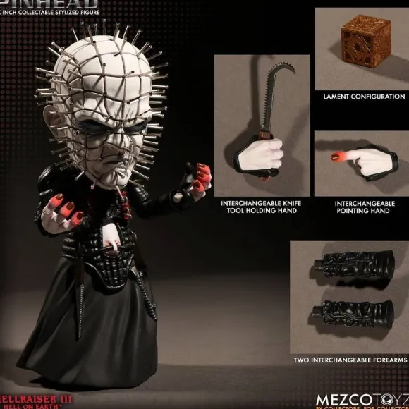 Hellraiser III: Pinhead Stylized 6-inch Action Figure