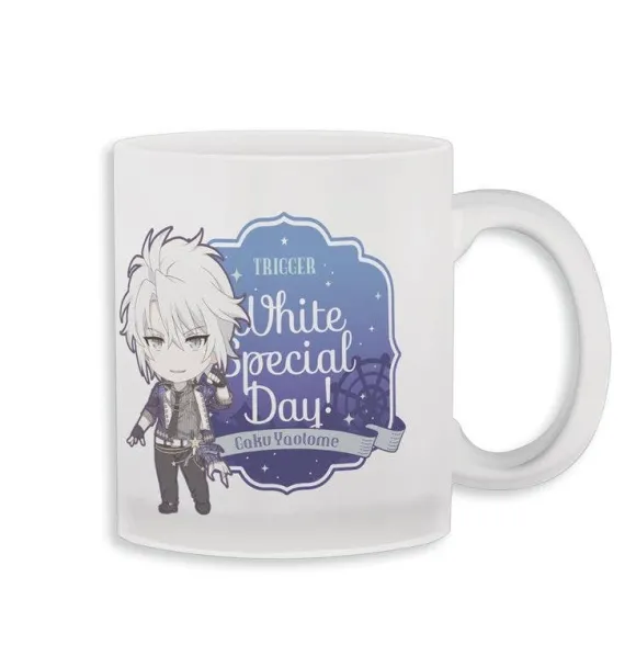 Idolish7: Nendoroid Plus Glass Mug Gaku White Special Day!