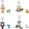 Kemono Friends: Nendoroid Plus Acrylic Keychain Set Savannah & Jungle