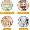 Kemono Friends: Nendoroid Plus Can Badge Set Lake Shore & Plains