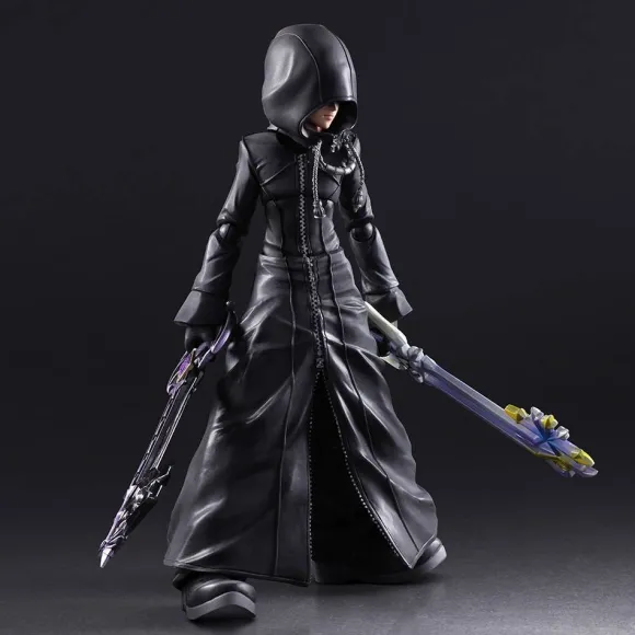 Kingdom Hearts II Play Arts Kai Roxas Organization XIII Ver.