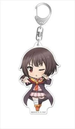 KonoSuba: God's Blessing on this Wonderful World! Crimson Legend: Nendoroid Plus Big Acrylic Keychain Megumin School Uniform Ver.