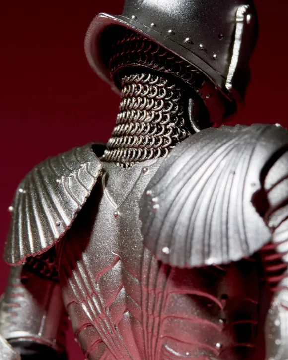 KT Project Takeya Shiki Jizai Okimono: 15th Century Gothic Style Field Armor (Silver)