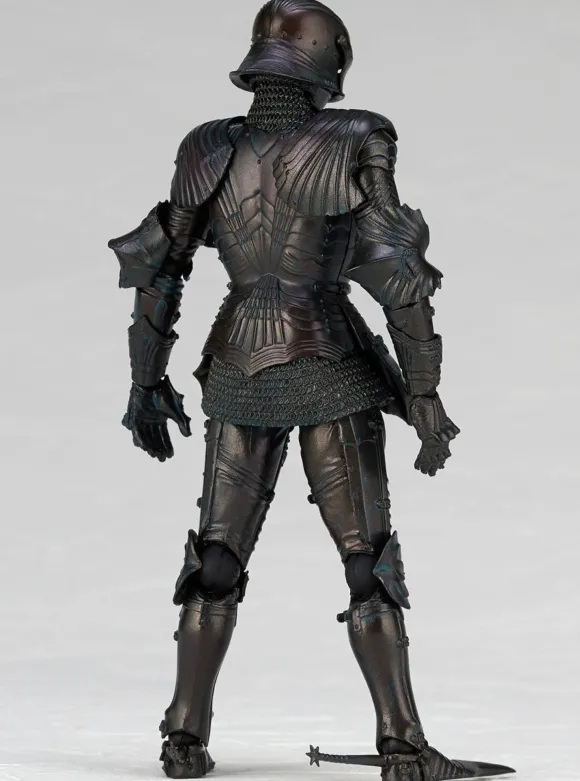 KT Project Takeya Shiki Jizai Okimono: 15th Century Gothic Equestrian Armor Bronze