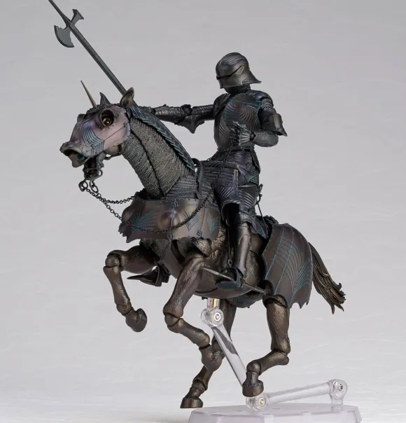 KT Project Takeya Shiki Jizai Okimono: 15th Century Gothic Equestrian Armor Bronze