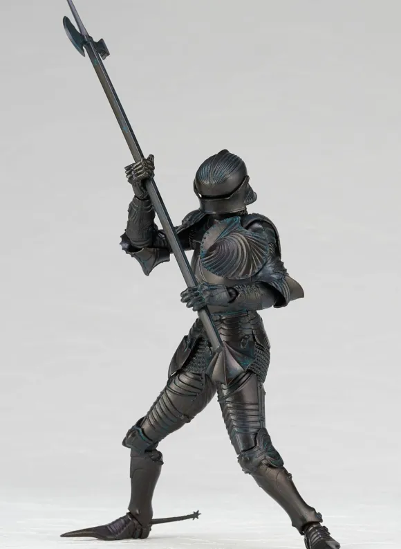 KT Project Takeya Shiki Jizai Okimono: 15th Century Gothic Equestrian Armor Bronze