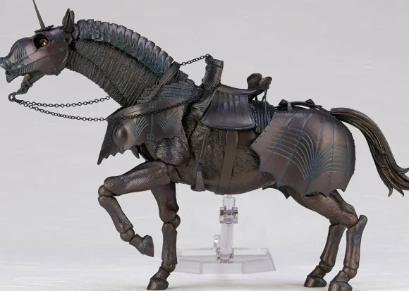 KT Project Takeya Shiki Jizai Okimono: 15th Century Gothic Equestrian Armor Bronze