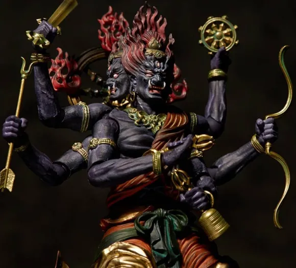 KT Project Takeya Shiki Jizai Okimono: Kongouyasha-Myouou Color Ver.