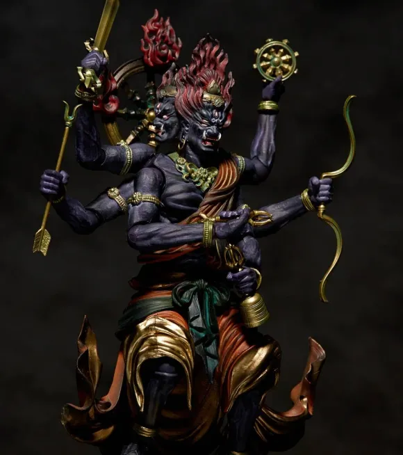 KT Project Takeya Shiki Jizai Okimono: Kongouyasha-Myouou Color Ver.