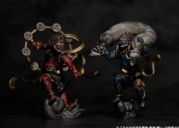 KT Project Takeya Shiki Jizai Okimono: Raijin (Red)