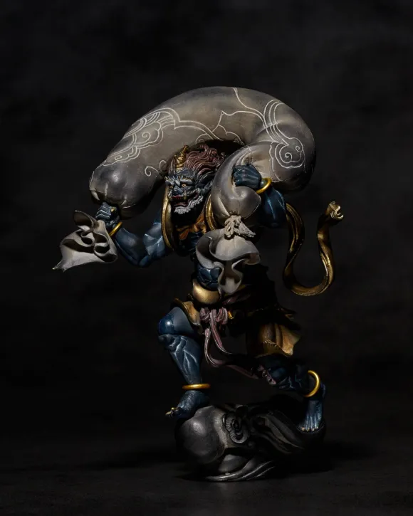 KT Project Takeya Shiki Jizai Okimono: Fujin (Blue)