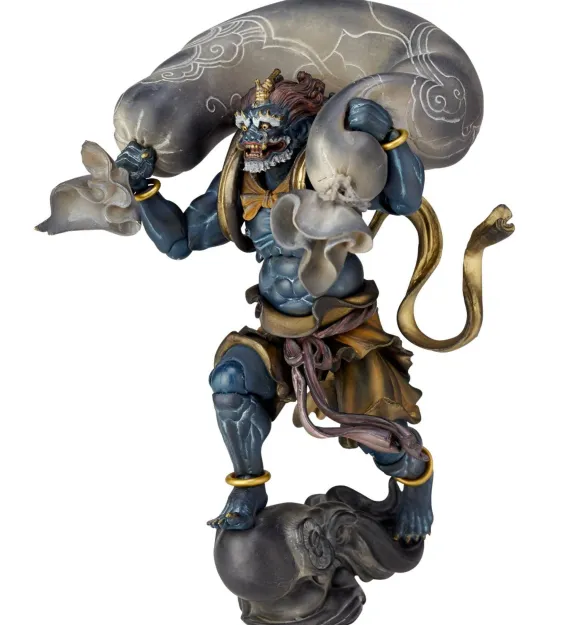 KT Project Takeya Shiki Jizai Okimono: Fujin (Blue)