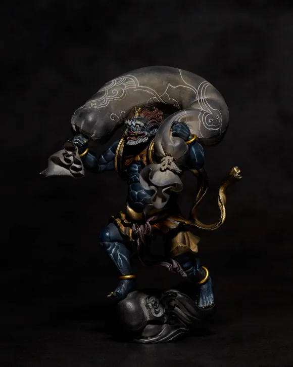 KT Project Takeya Shiki Jizai Okimono: Fujin (Blue)
