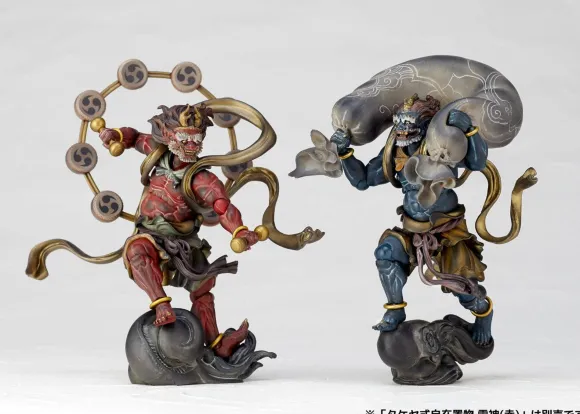 KT Project Takeya Shiki Jizai Okimono: Fujin (Blue)
