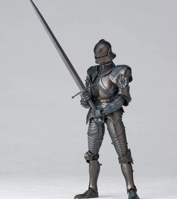 KT Project Takeya Shiki Jizai Okimono: 15th Century Gothic Style Field Armor (Bronze)