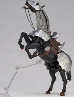 KT Project Takeya Shiki Jizai Okimono: 15th Century Gothic Equestrian Armor Silver