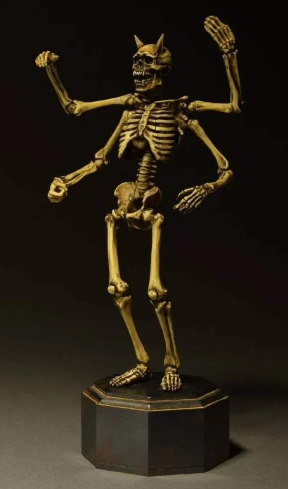 KT Project Takeya Style Jizai Okimono: Skeleton Color Ver.