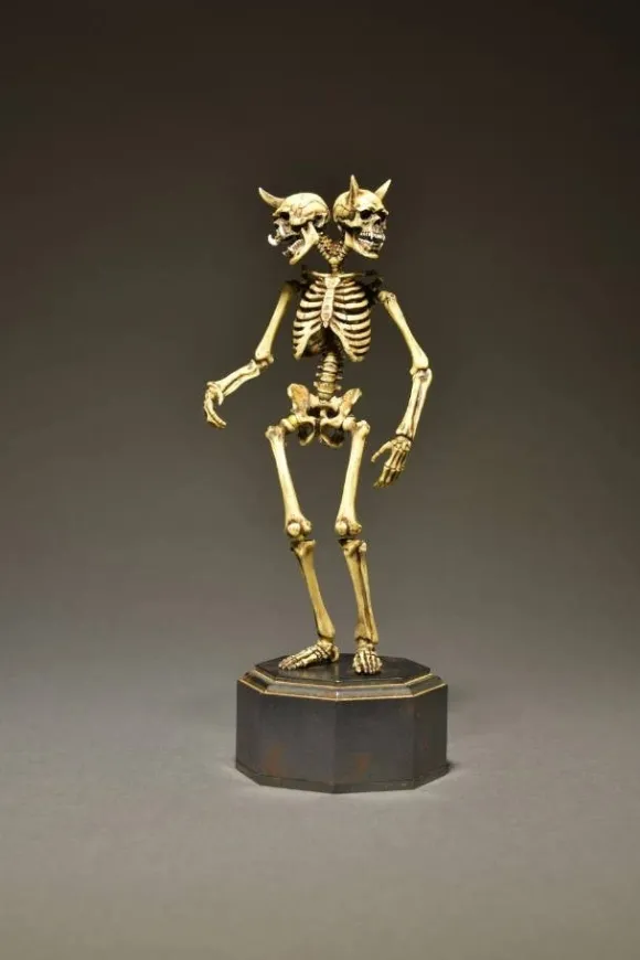 KT Project Takeya Style Jizai Okimono: Skeleton Color Ver.