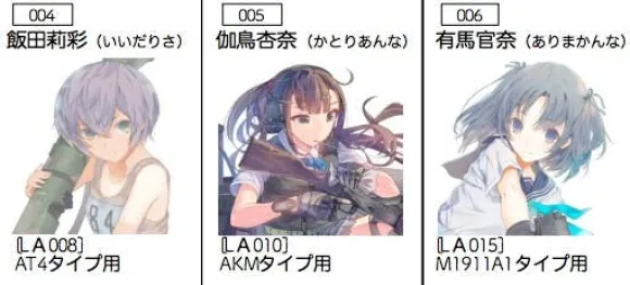 Little Armory Acrylic Figure Vol.1: 1Box (6pcs)