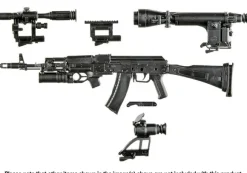 1/12 Little Armory [LA117] AK74M & GP25 Type