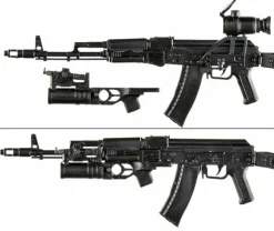 1/12 Little Armory [LA117] AK74M & GP25 Type