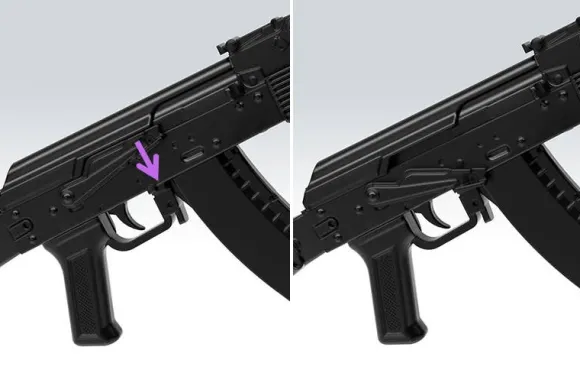 1/12 Little Armory (LA060) AK74M Type