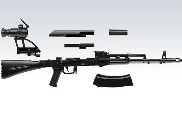 1/12 Little Armory (LA060) AK74M Type