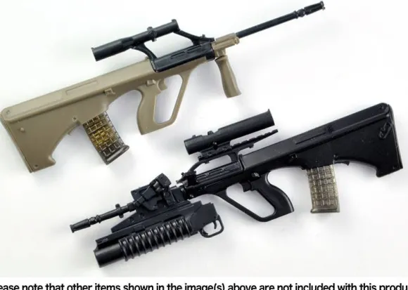 1/12 Little Armory (LA066) AUG A2 & M203 PI Type